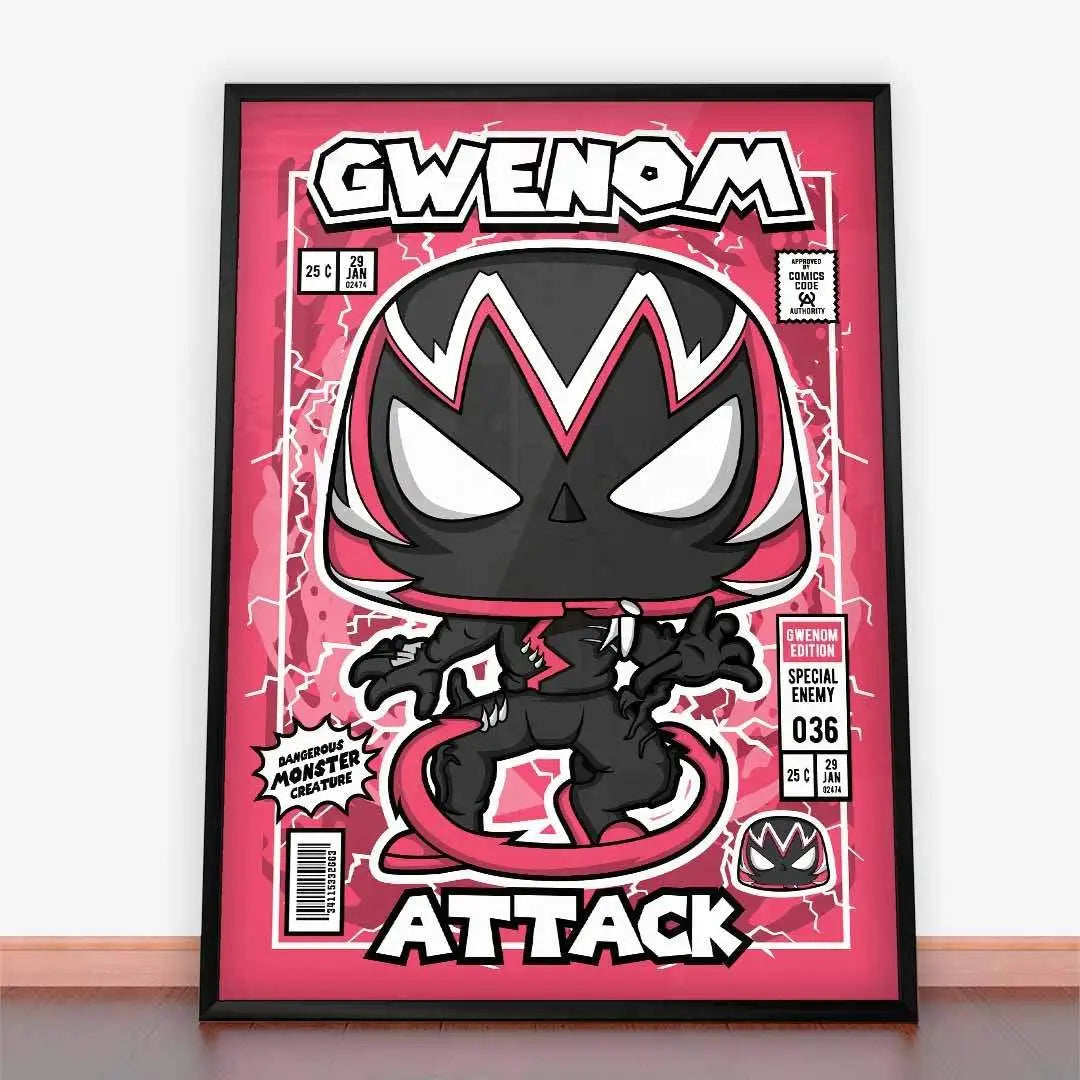 Plakat Gwenom.