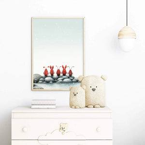 Plakat Homary na Kamieniach.