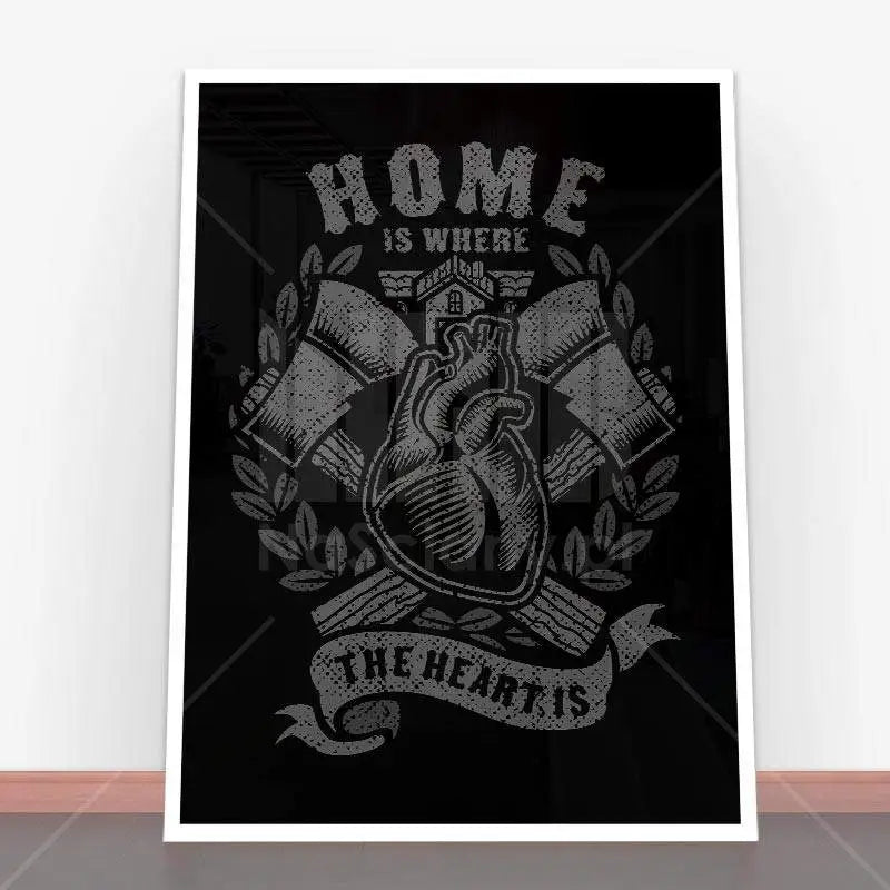 Plakat Home Is Where.