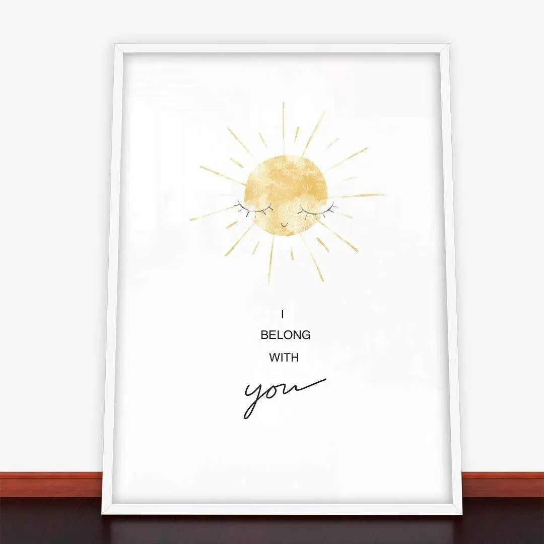 Plakat I Belong With You.
