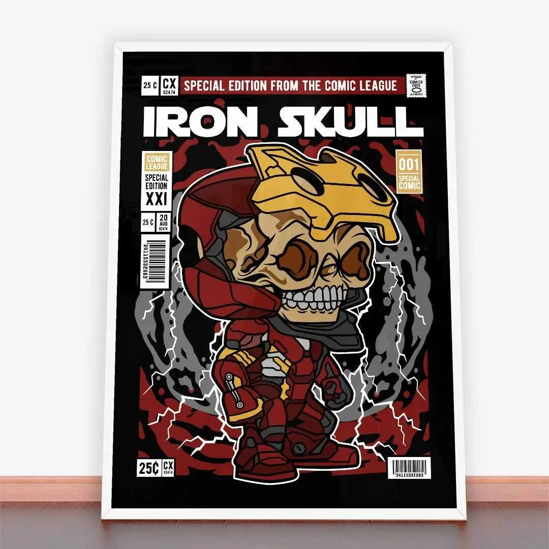 Plakat Iron Skull.