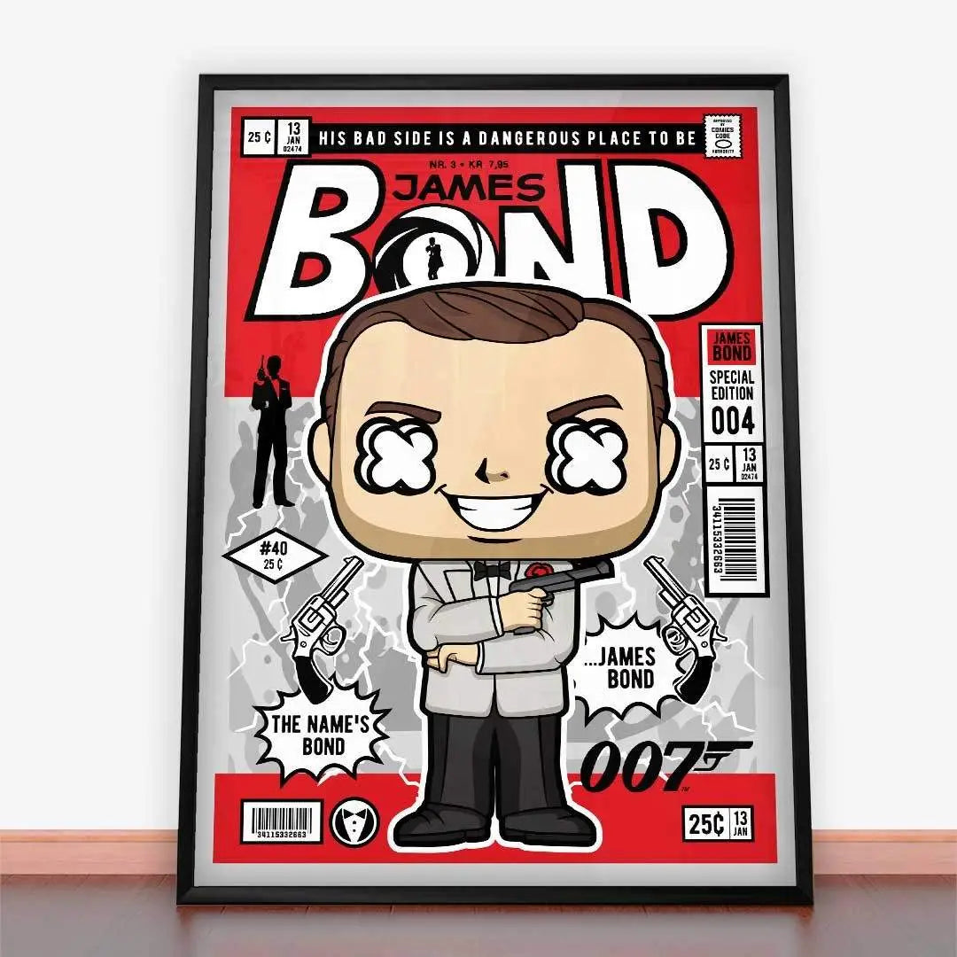 Plakat James Bond.