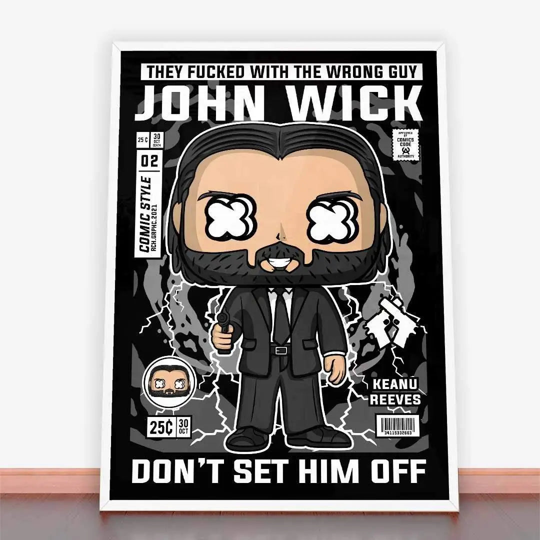 Plakat John Wick.