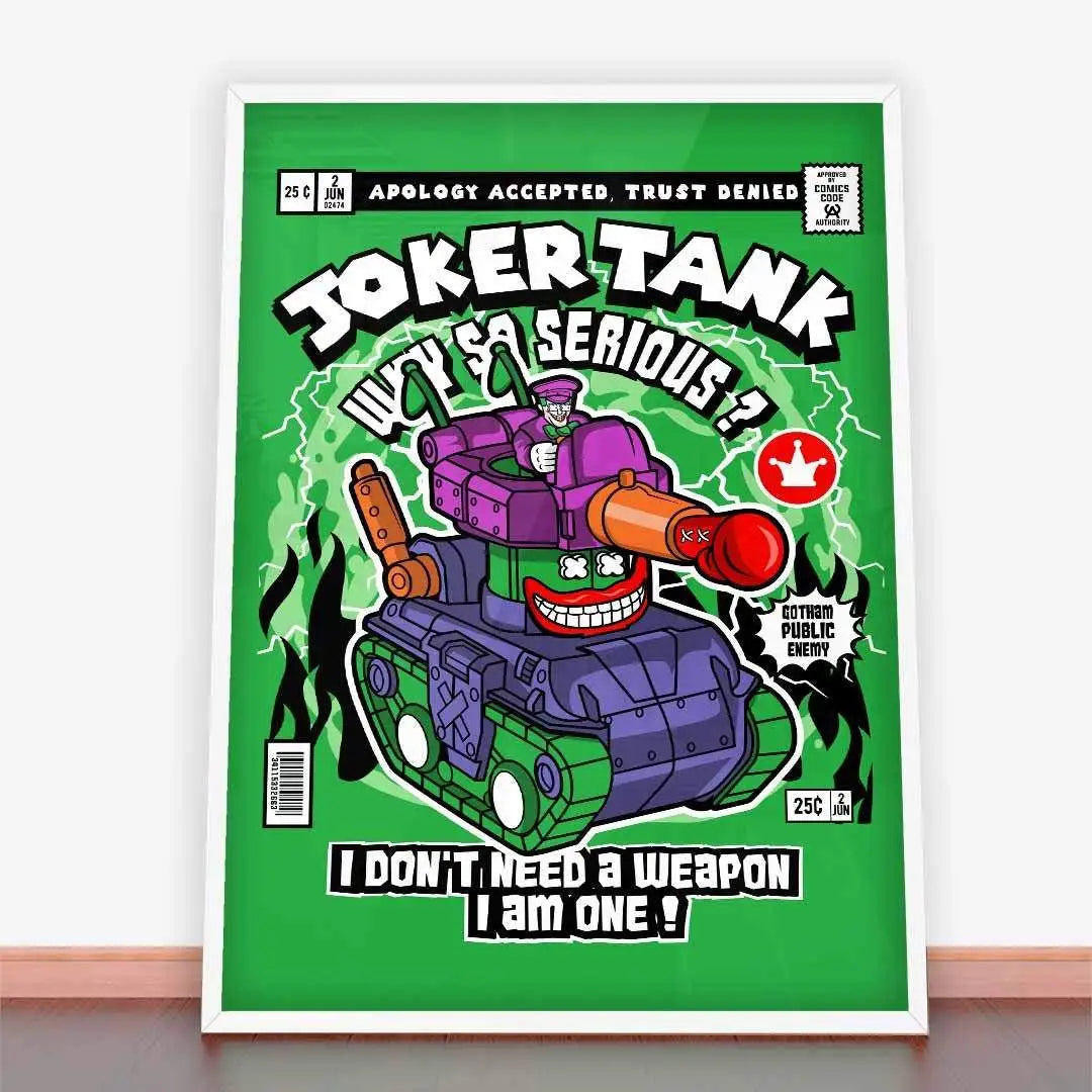 Plakat Joker Tank.