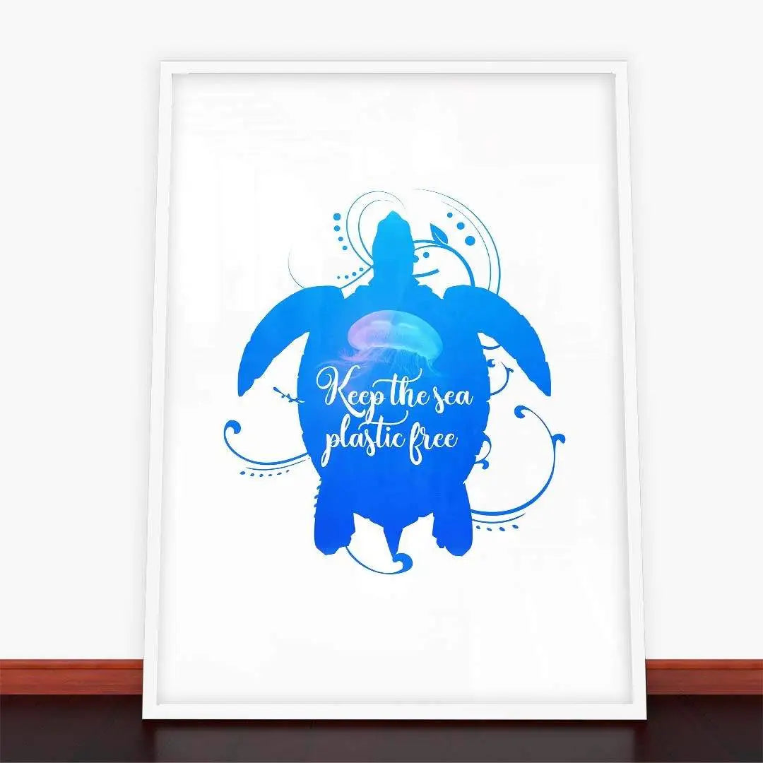 Plakat Keep The See Plastic Free.