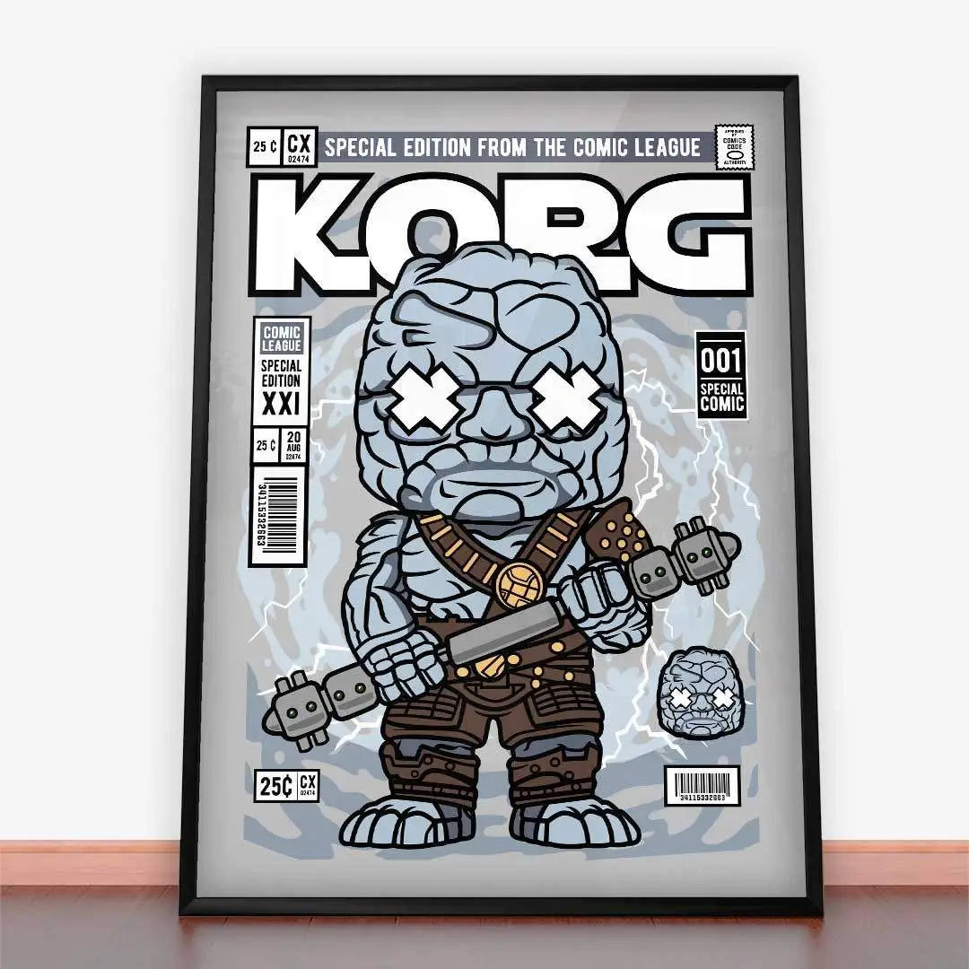Plakat Korg Ragnarok.