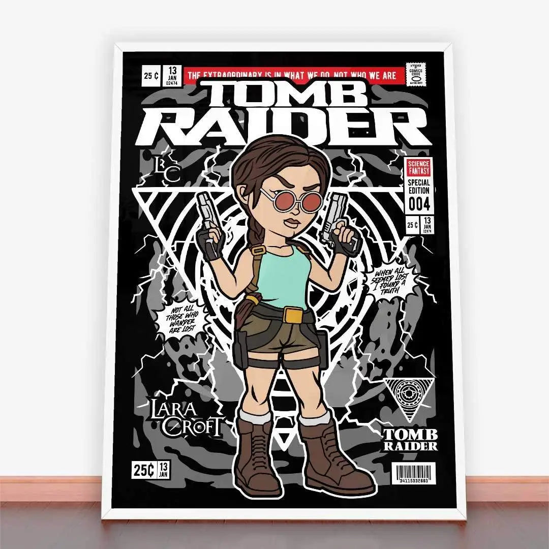 Plakat Lara Croft Tomb Raider.