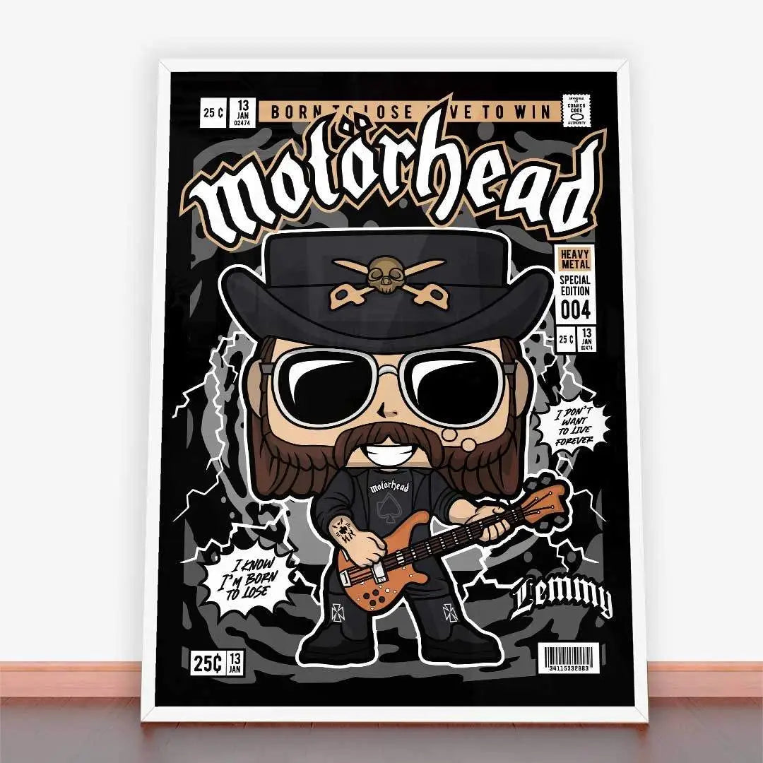 Plakat Lemmy Kilmister Motorhead.