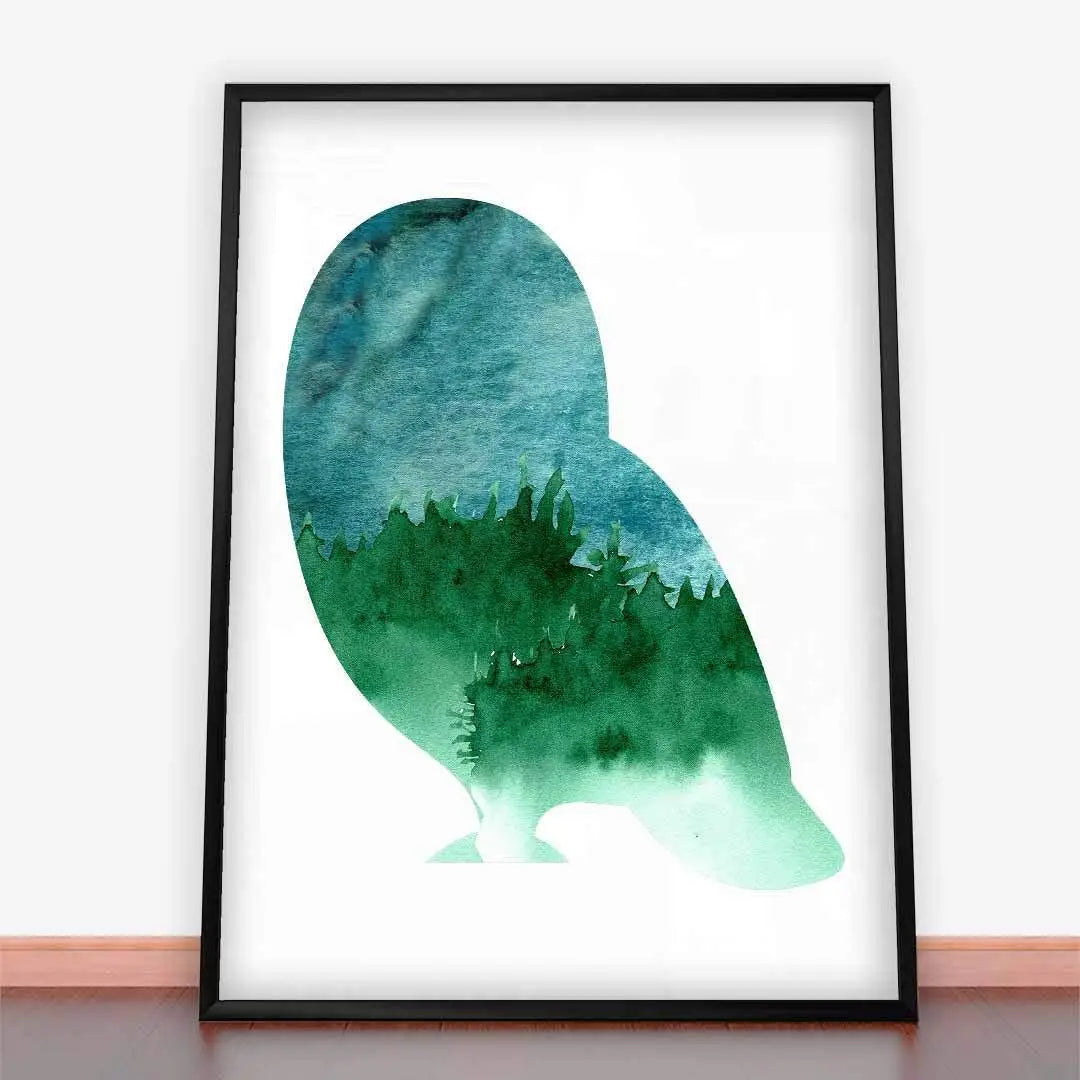 Plakat Leśna Sowa.