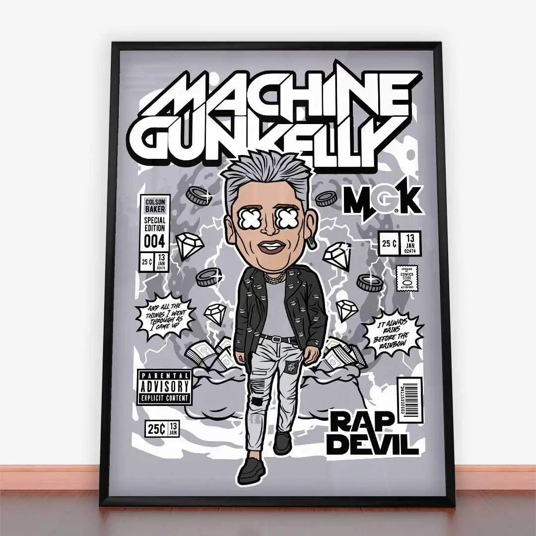 Plakat Machine Gun Kelly.