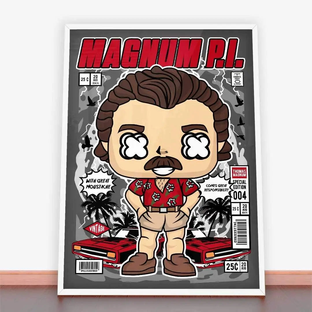 Plakat Magnum PI.