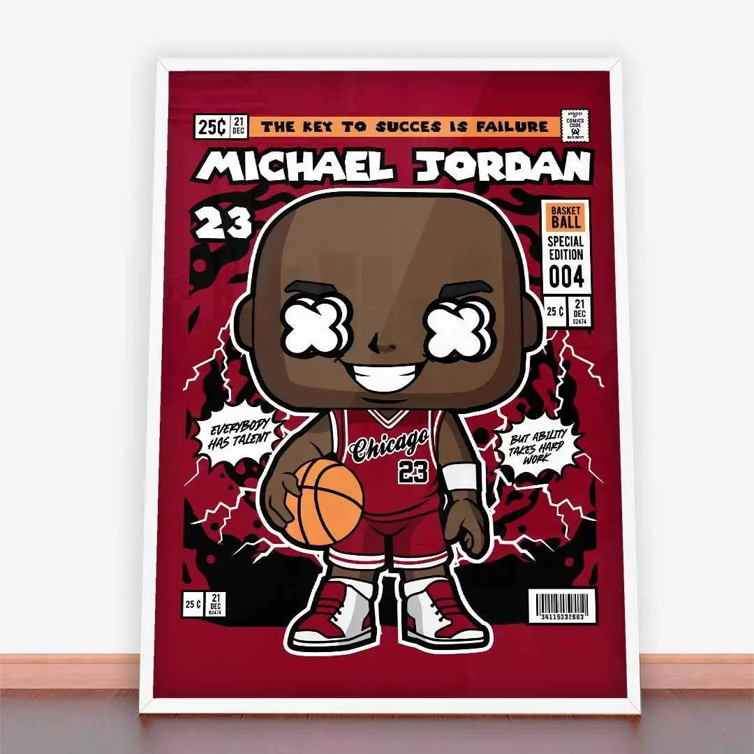 Plakat Michael Jordan Chicago Bulls.