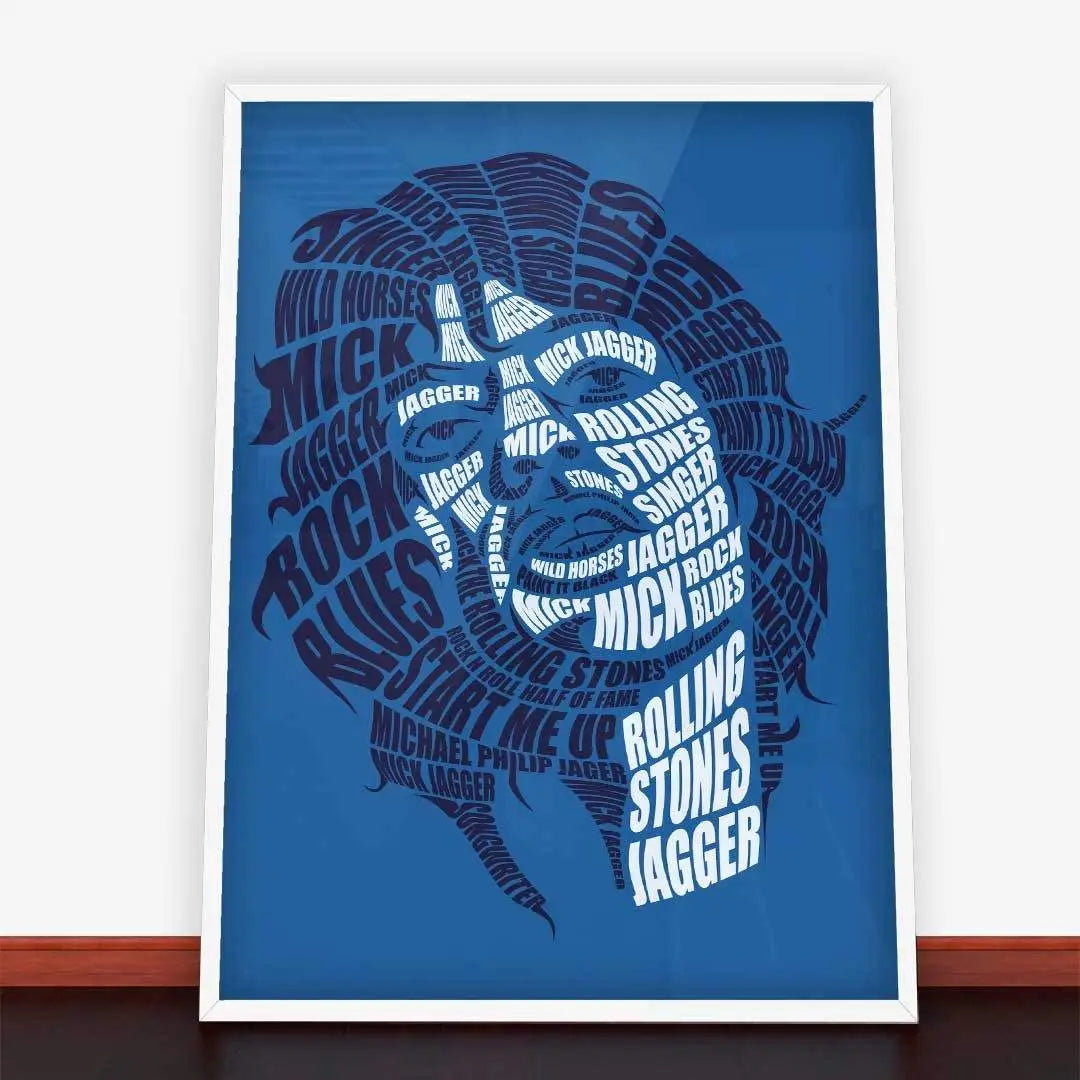 Plakat Mick Jagger.