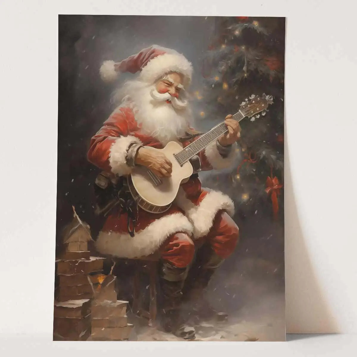 Plakat Mikołajowe Kolędy przy Gitarze.