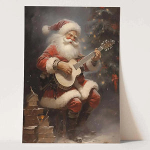 Plakat Mikołajowe Kolędy przy Gitarze.