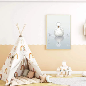 Plakat Młody Łabędź.