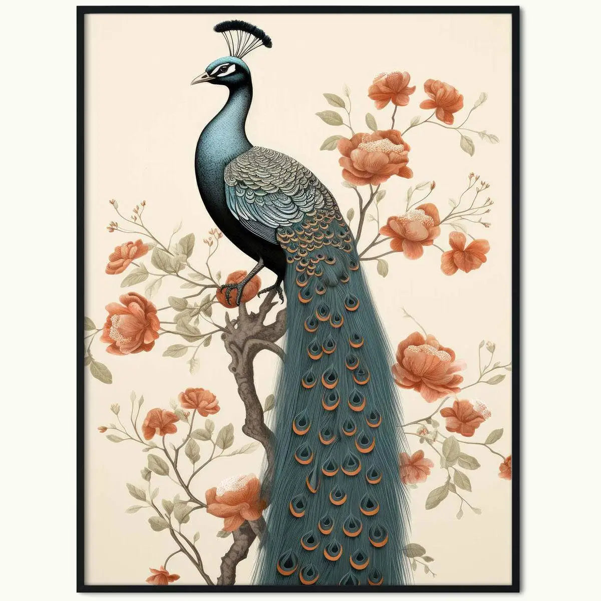 Plakat Paw wśród Kwiatów.