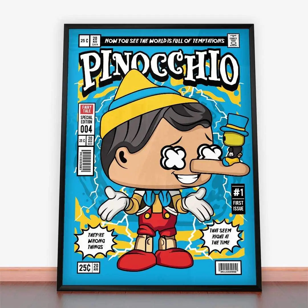 Plakat Pinokio.