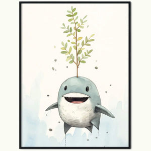 Plakat Rekinek i Drzewo.