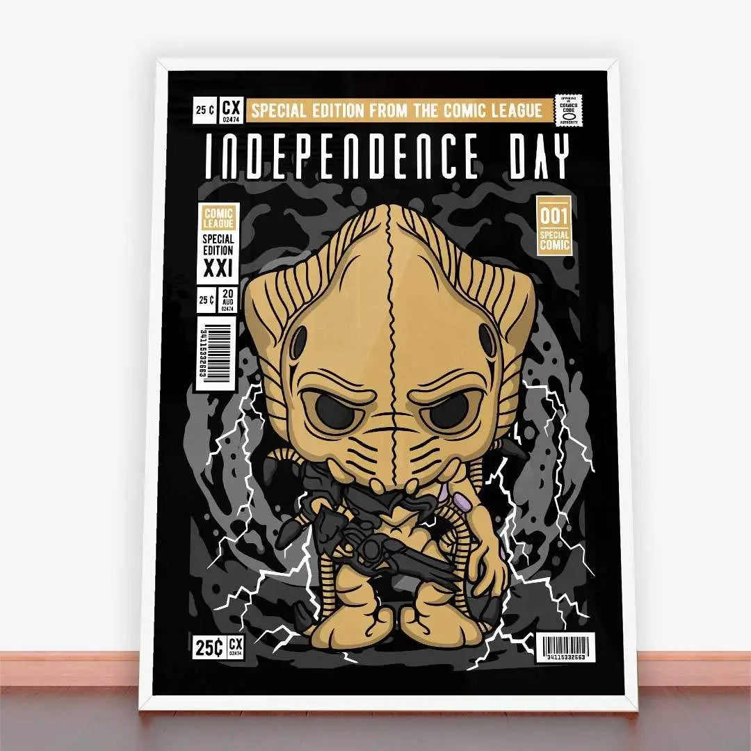 Plakat Resurgence Alien Independence Day.