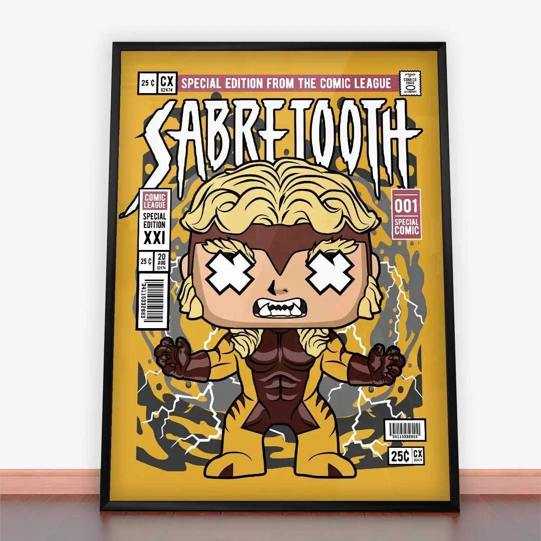 Plakat Sabretooth.