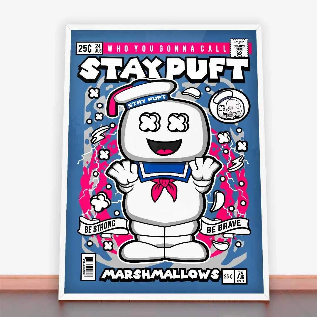 Plakat Stay Puft Marshmallowman.