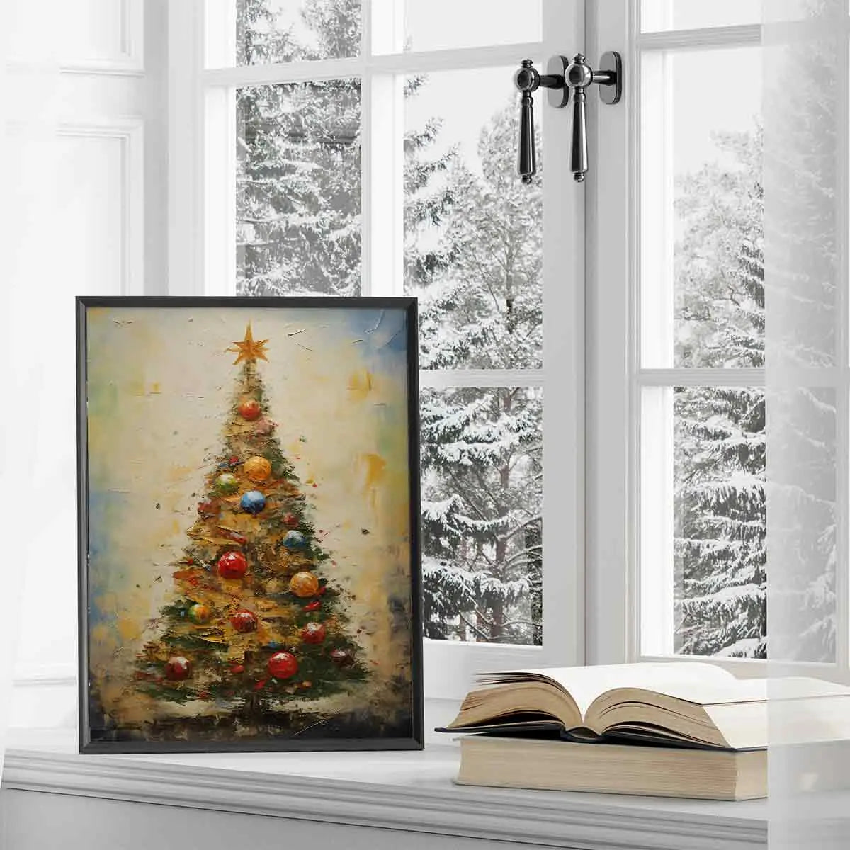 Plakat Świąteczna Paleta Ciepła.