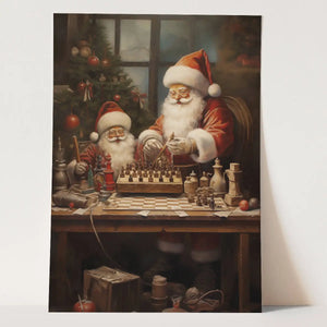 Plakat Świąteczny Gambit Mikołaja.