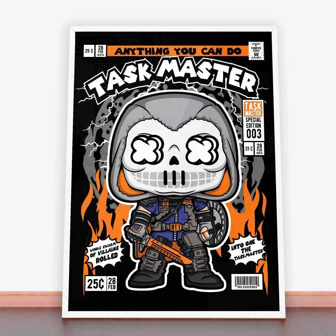 Plakat Taskmaster.