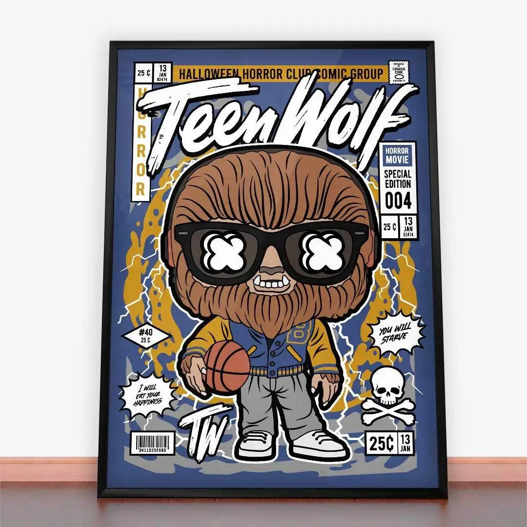 Plakat Teen Wolf.
