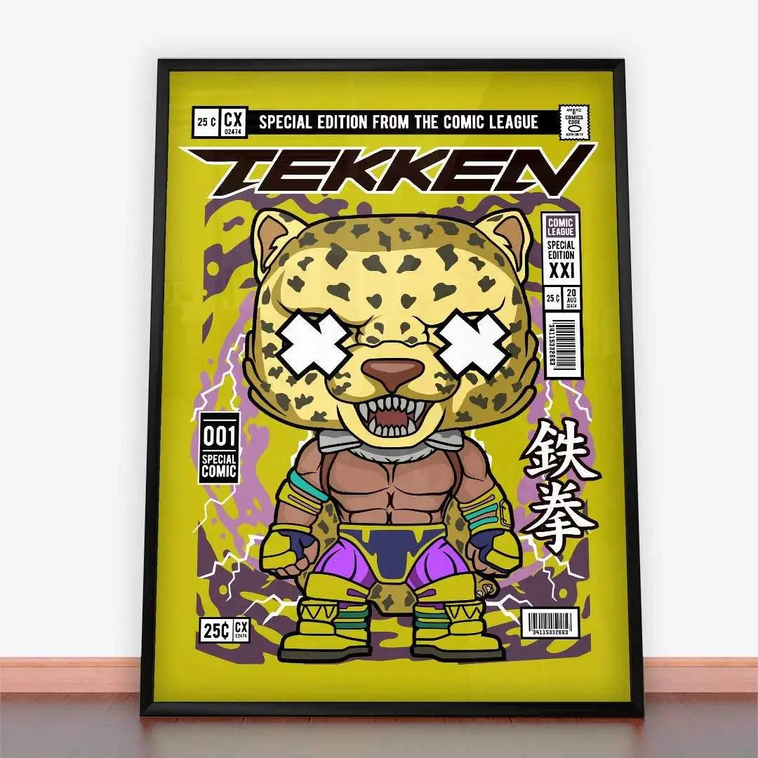 Plakat Tekken King Caped.