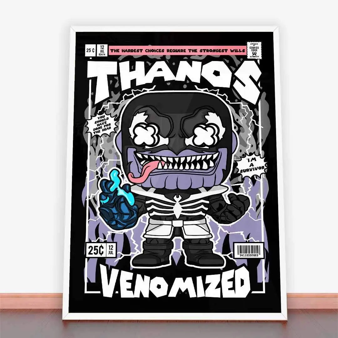 Plakat Thanos Venomized.