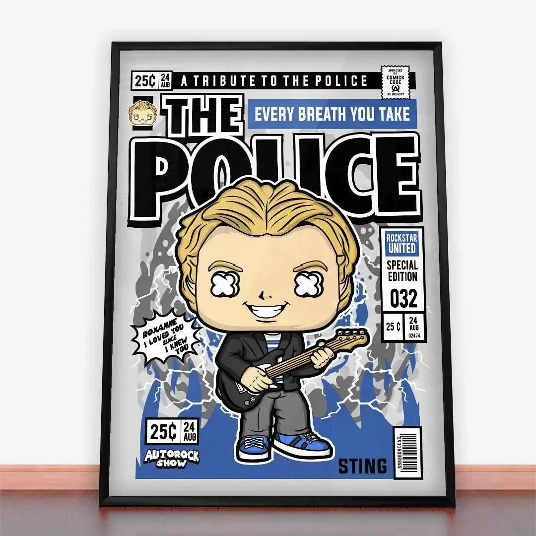 Plakat The Police Sting.