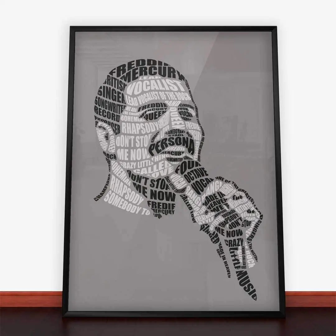 Plakat Freddy Mercuri.
