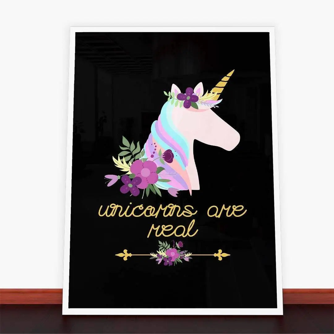 Plakat Unicorns Are Real.