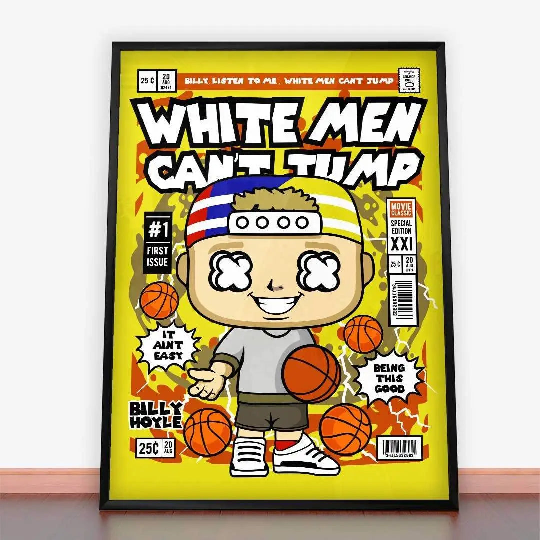 Plakat White Men Can't Jump.