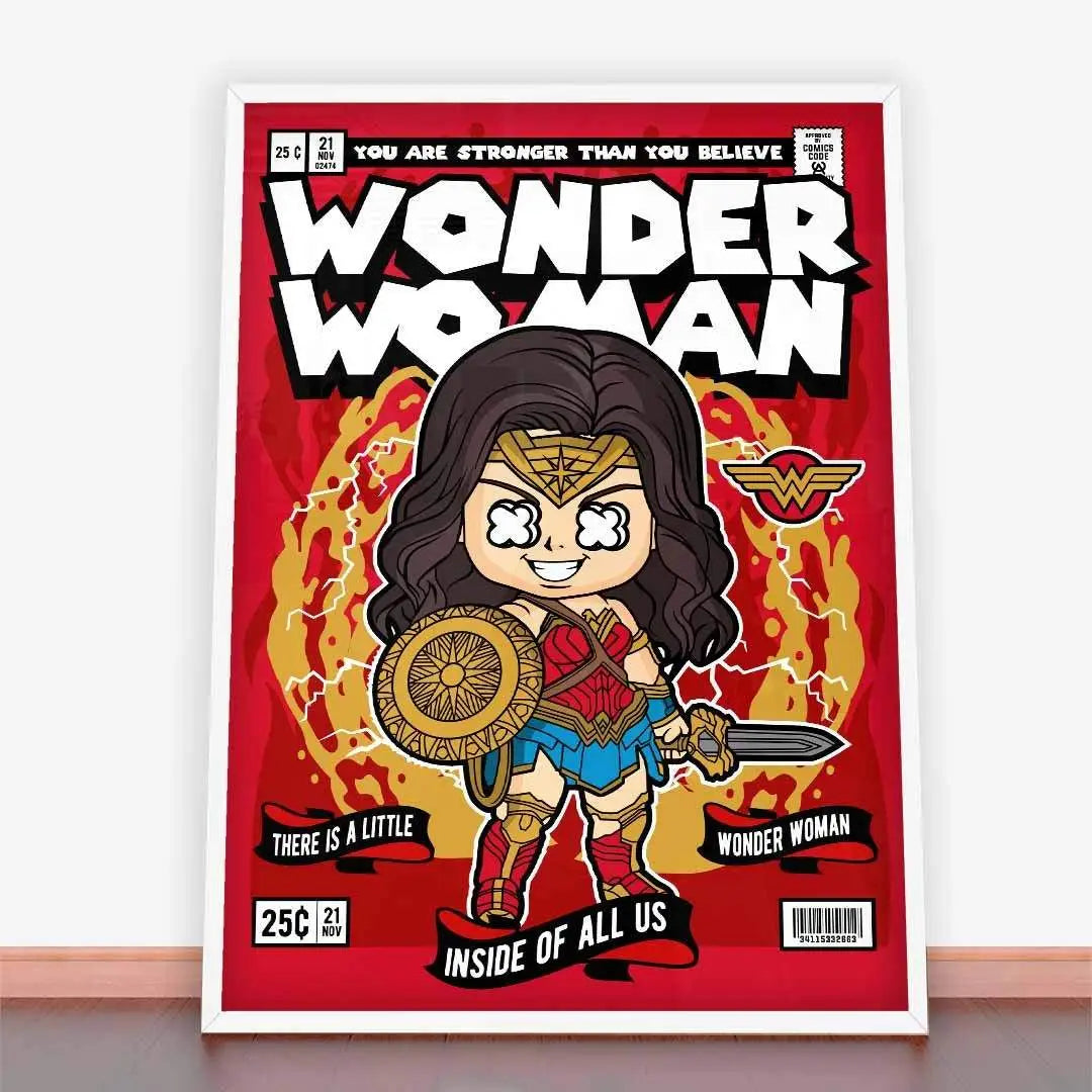 Plakat Wonder Woman.