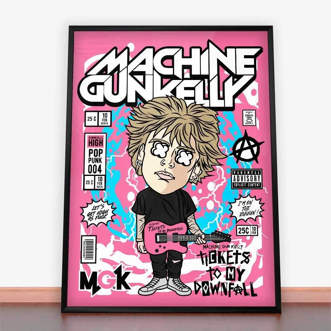 Poster Machine Gun Kelly.