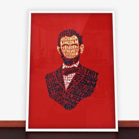Plakat Lincoln Abraham