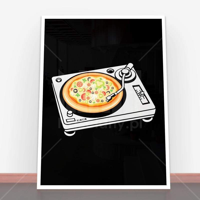 Plakat Pizza Scratch