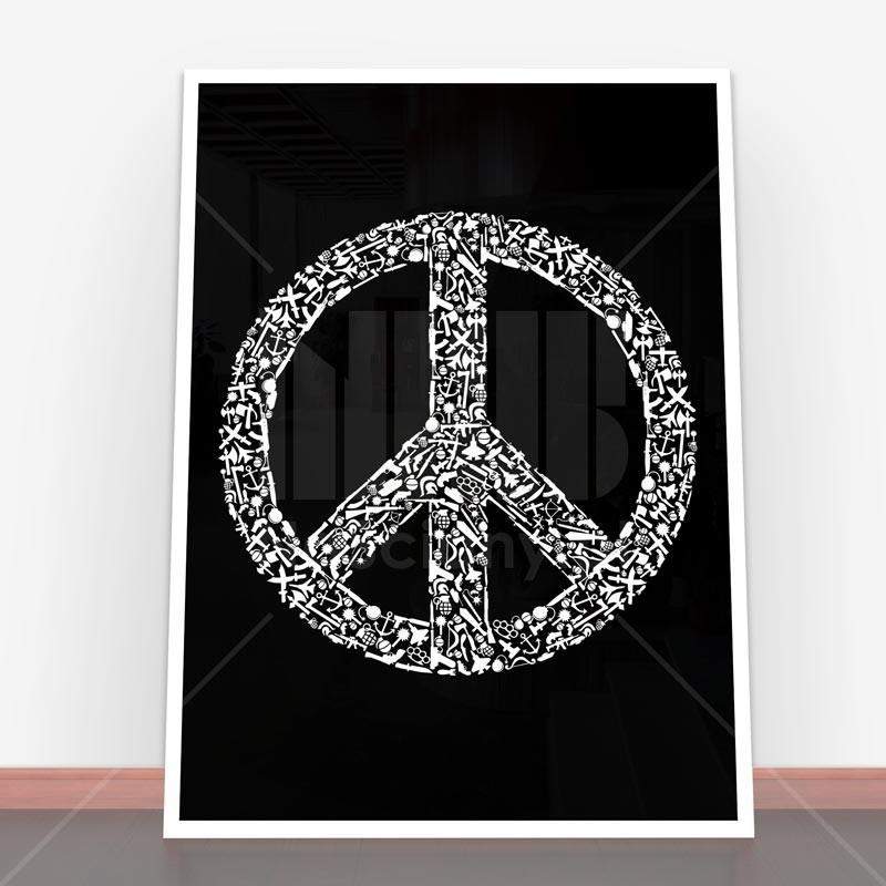 Plakat War Peace