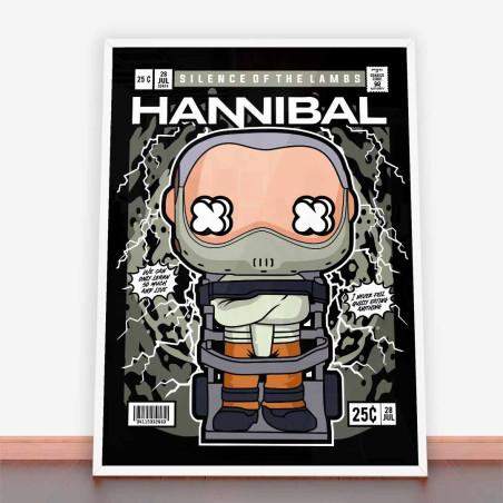 Plakat Hannibal Lector Silence Of The Lambs