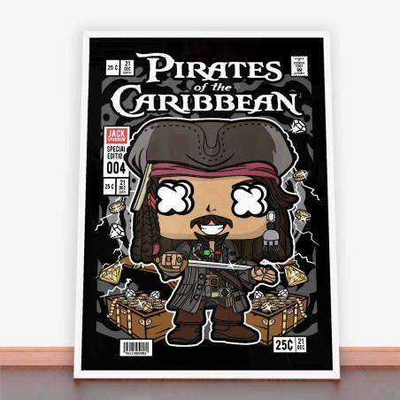 Plakat Jack Sparrow Pirates Of The Caribbean