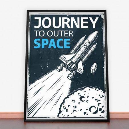 Plakat Podróż W Kosmos