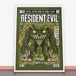 Plakat Hunter Resident Evil