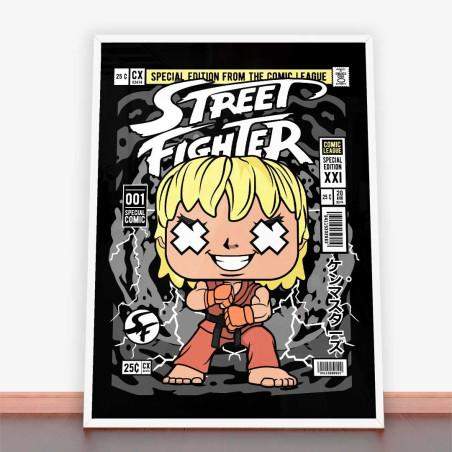 Plakat Ken Street Fighter