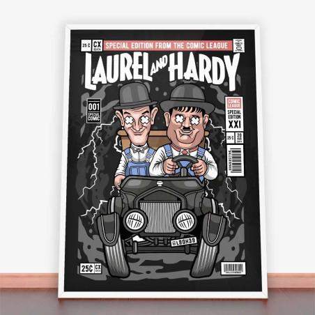 Plakat Laurel And Hardy