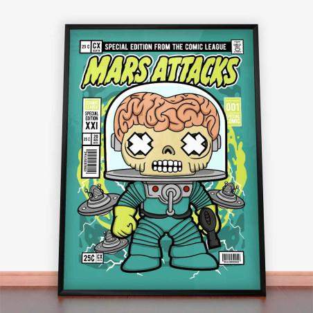 Plakat Mars Attacks