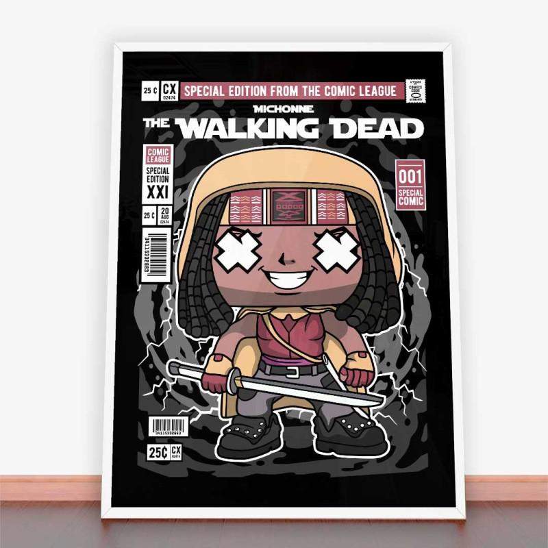 Plakat Michonne The Walking Dead