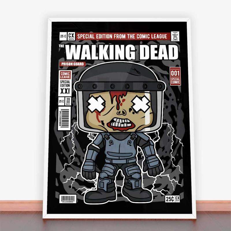 Plakat Walking Dead Prison Guard